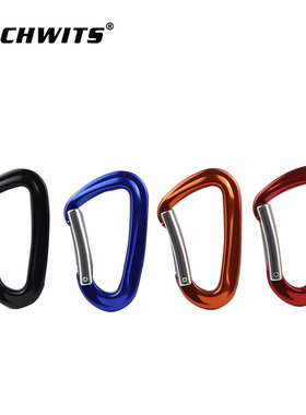 RICHWITS 航空铝7075登山扣 铝合金弹簧钩   户外25KN攀岩扣