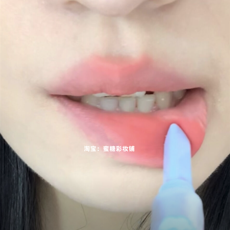 这种妈生粉唇 到底是谁喜欢 固体唇泥口红03七夕画竹 知初荷柔雾