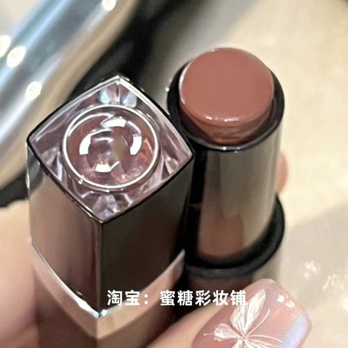 高级感裸奶茶棕色淡颜多用棒口红