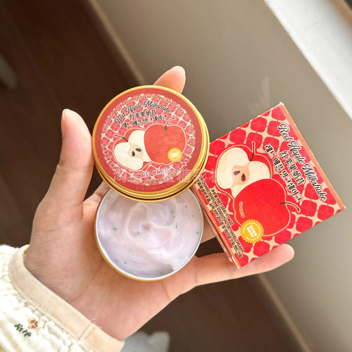 这配料表里有一万颗苹果吧！霜降后的苹果园清甜青苹果护手霜保湿