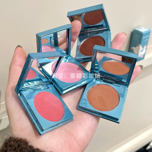 小詹共创色 RC平替多用膏花仙子联名 多用泥初美目童腮红眼影口红