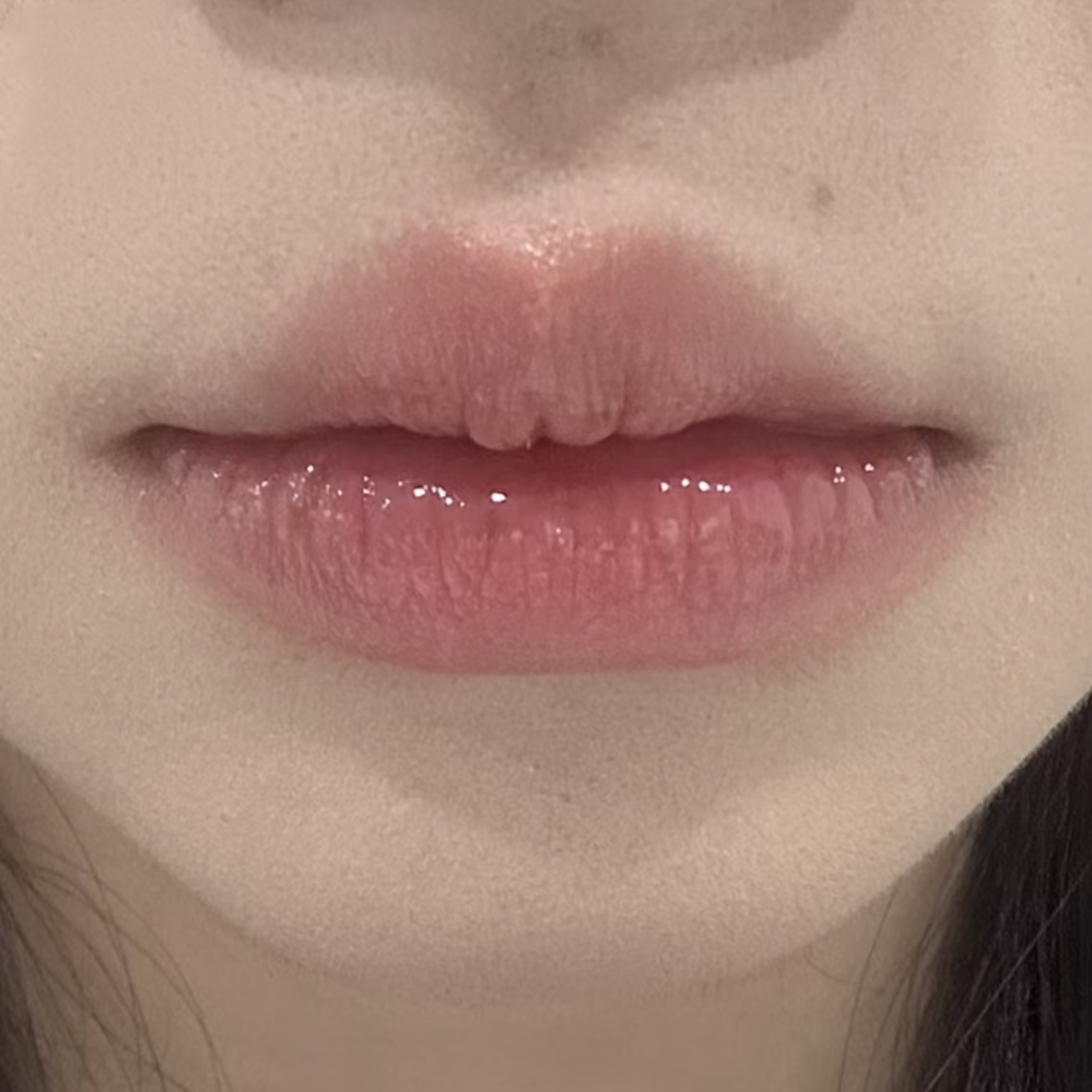 好嫩！派对双头唇釉 许愿梦境哑光嫩粉秋冬唇釉+无色透明叠涂唇蜜