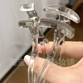 夹出毛绒野生卷翘感 一夹卷翘梳齿广角睫毛夹卷翘持久定型太阳花