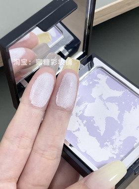 粉饼大户才懂它对黄糙皮来说有多神！紫色定妆补妆去黄提亮五花肉