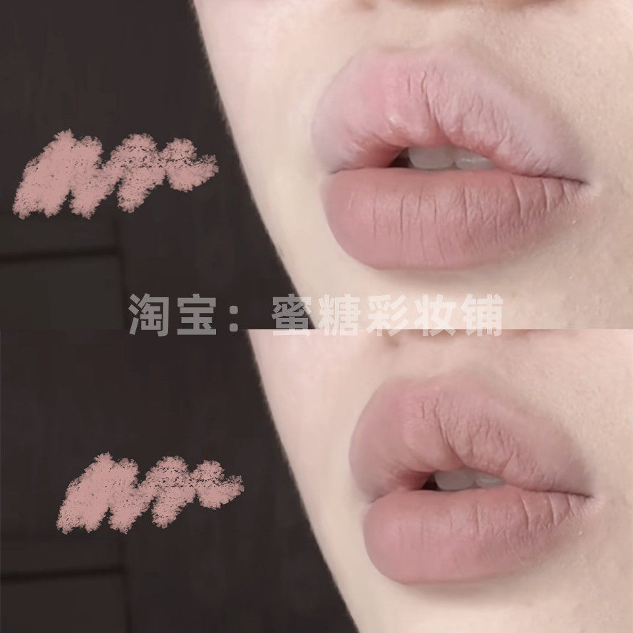 原生感裸雾！清冷低饱和氛围感妈生唇杏仁奶茶裸茶棕打底灰色口红