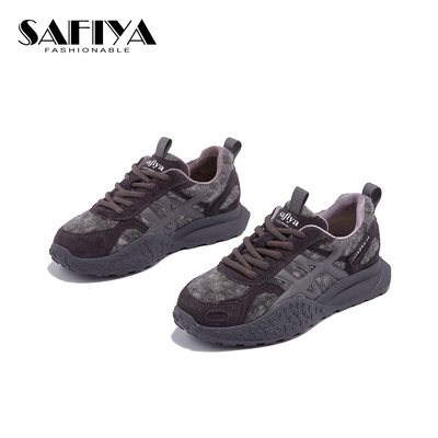 索菲娅Safiya2025冬季新款时尚百搭舒适保暖休闲女鞋SFD4116D32