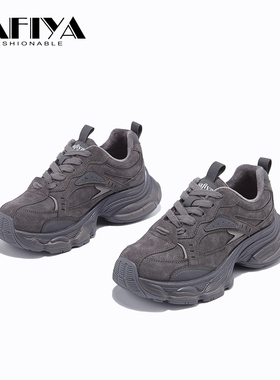 索菲娅Safiya2025冬季新款时尚舒适轻便休闲运动系带鞋SFD4118B13