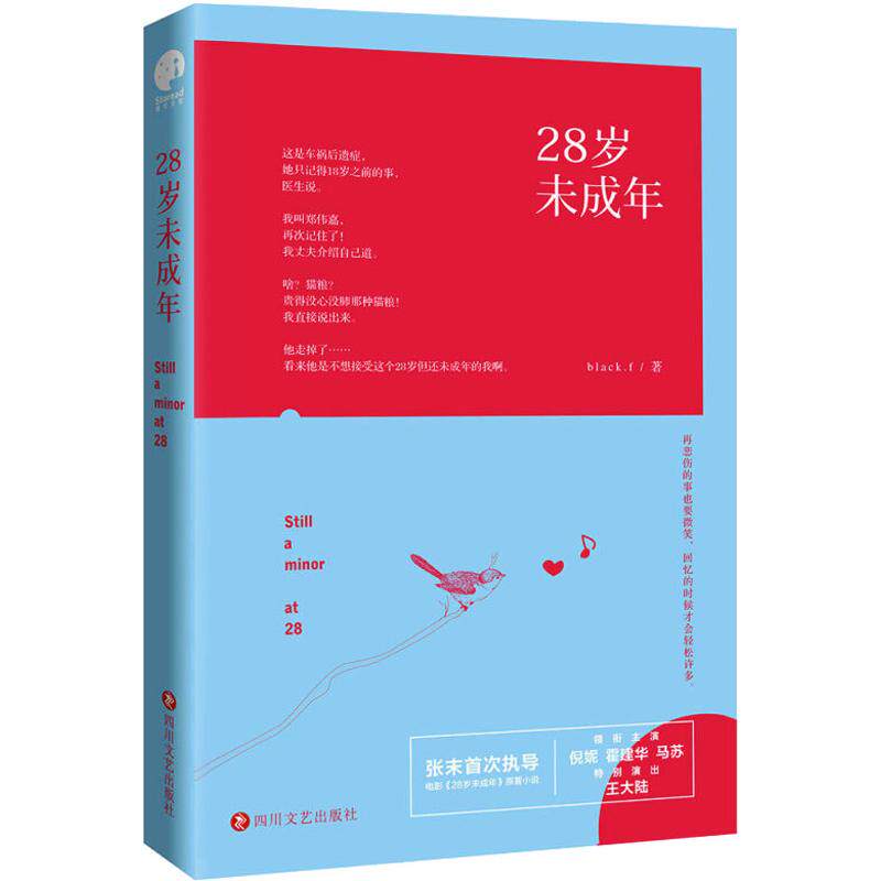 （正版包邮）28岁未成年9787541142802四川文艺