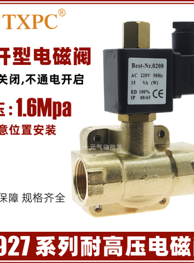 4分DN15常开电磁阀220V通电关闭水阀气阀0927200 Nest-Nr0200 24V