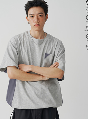 Nothwes 25ss杜邦索罗娜匹马棉口袋拼接莱卡短袖凉感抗菌抽绳短袖