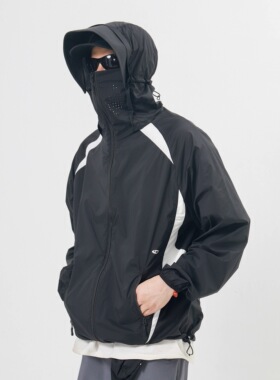 Nothwes24ss 三防透气徒步骑行防风凉感UPF50+防晒防紫外线冲锋衣