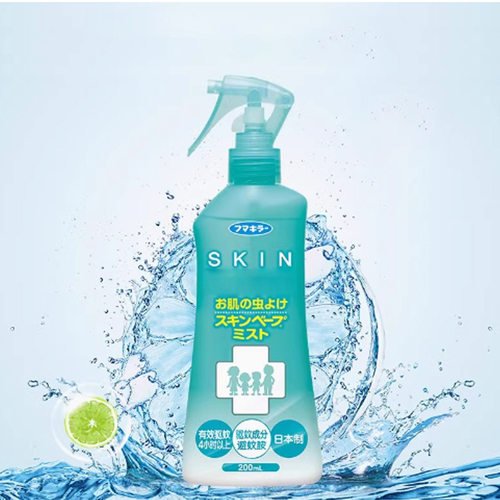 日本进口驱蚊液夏季户外露营儿童宝宝防叮咬驱蚊水200ml