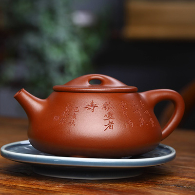 宜兴名家紫砂壶纯原矿吴勤芳大满