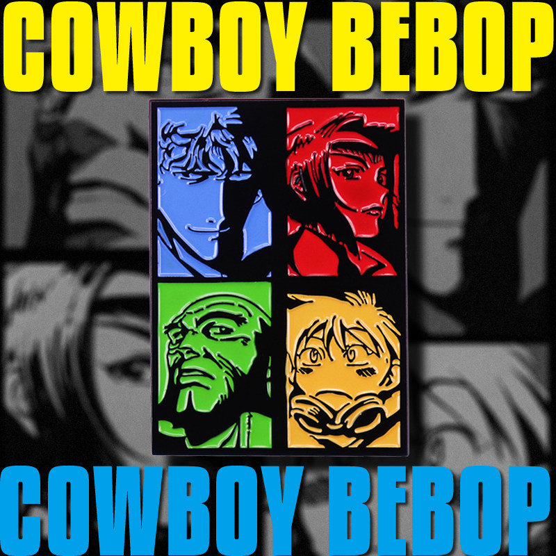 星际牛仔徽章金属动漫胸针cowboybebop日本二次元卡通饰品