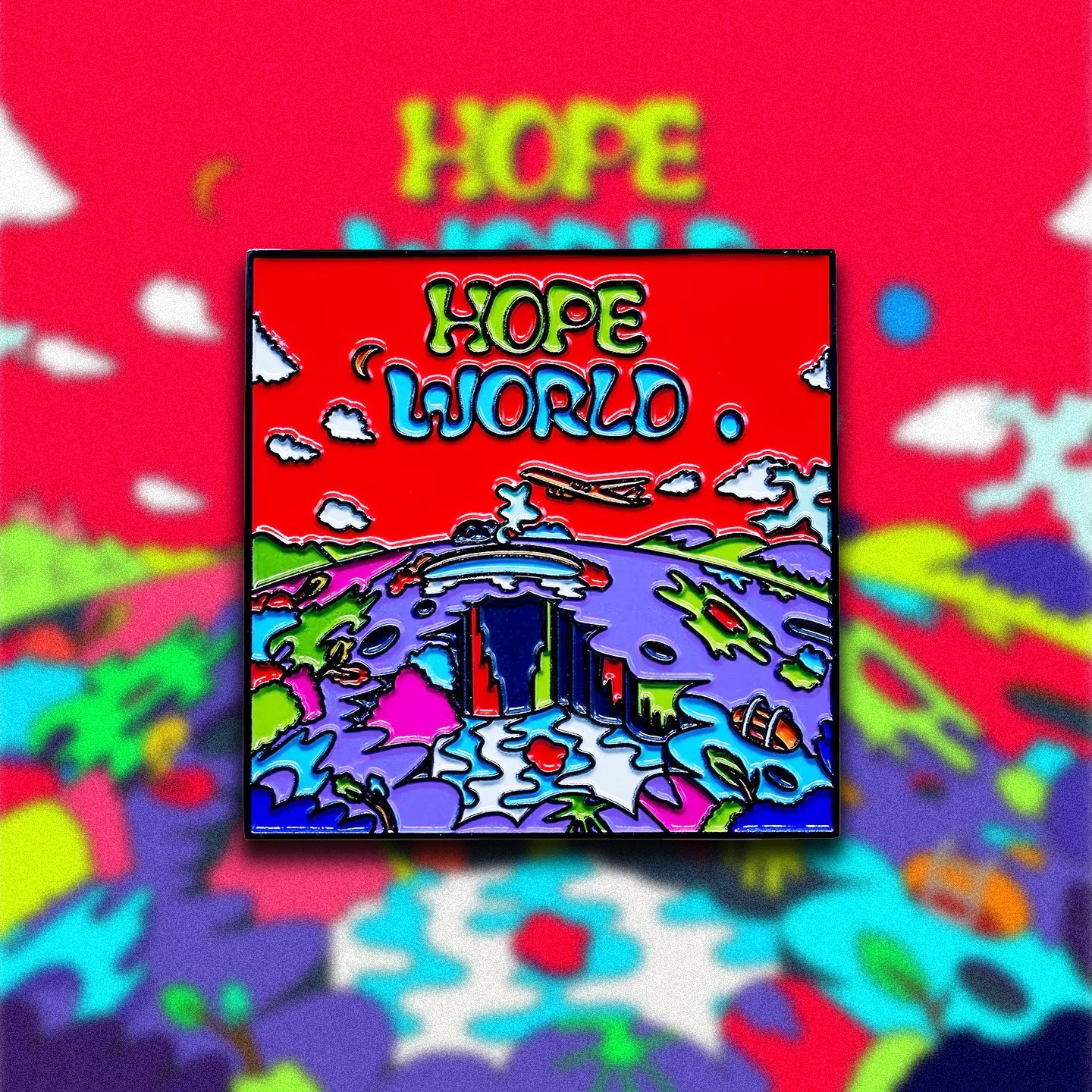 郑号锡HopeWorld专辑金属徽章