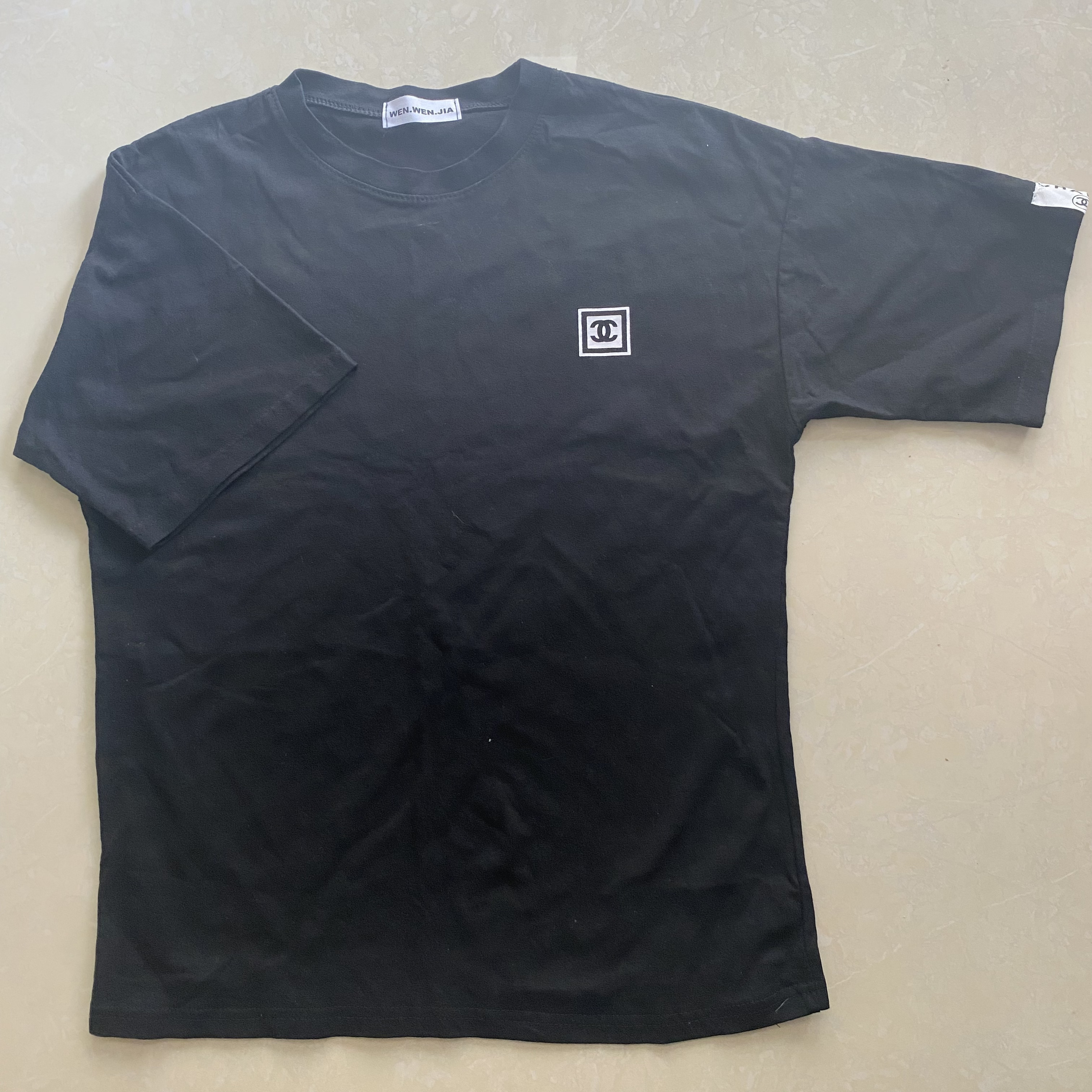 商场撤柜T恤纯棉大码宽松短袖全新韩版针织背心便宜出包邮