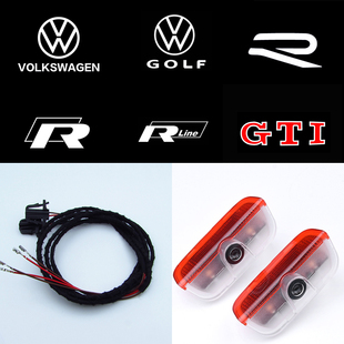 06-24款大众速腾车门灯新速腾镭射迎宾灯Sagitar投影照地灯氛围灯