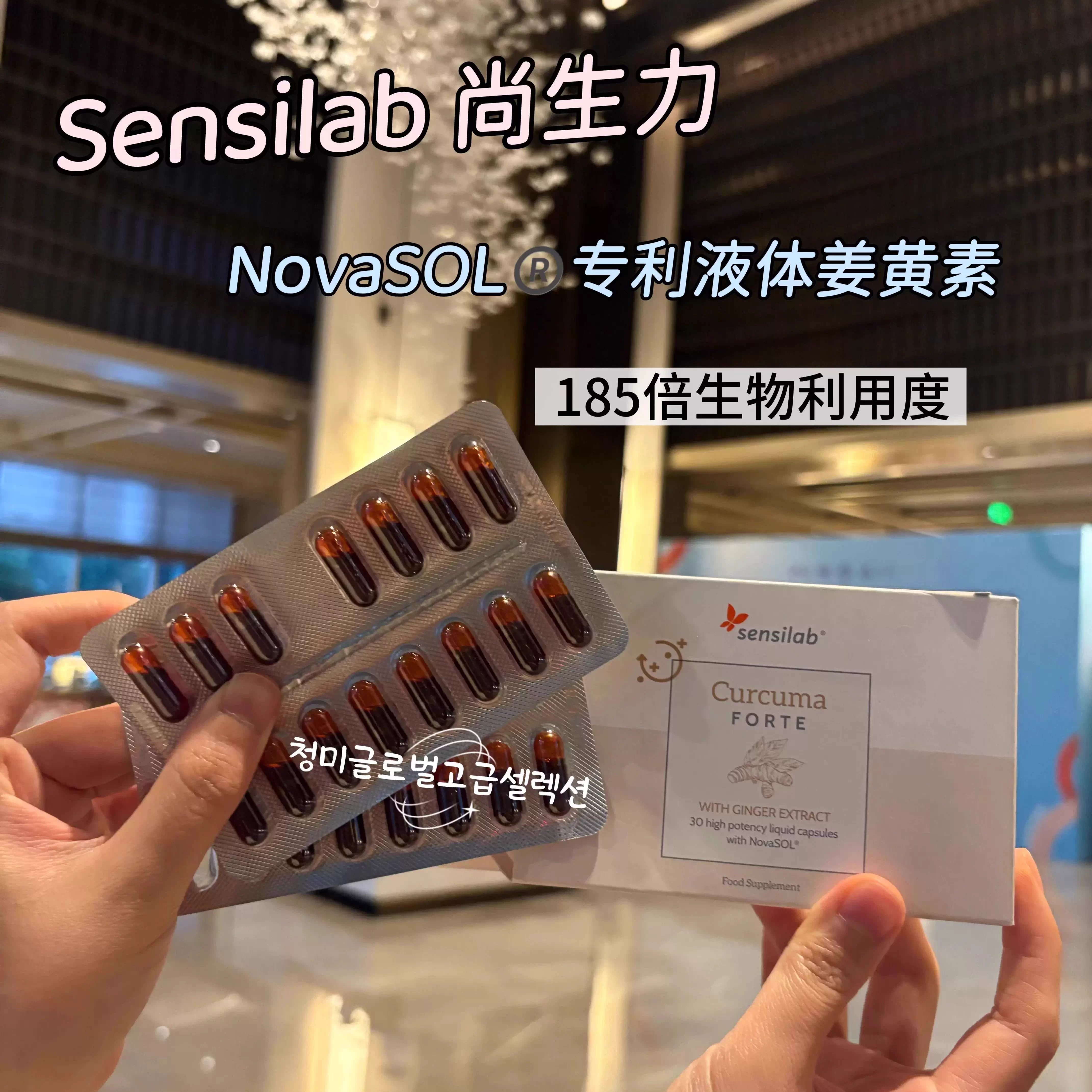 Sensilab姜黄素胶囊专利