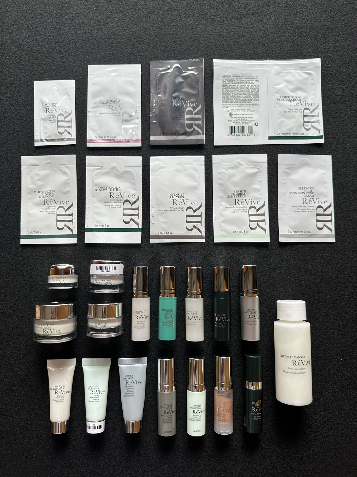 REVIVEACTIVE眼霜精华小样晚霜