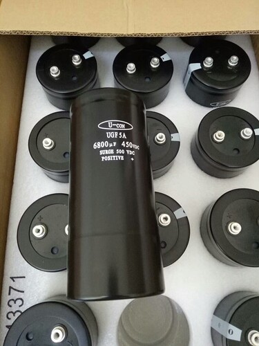 u-con电解电容450V6800UF 400V6800UF 75X170 M5大端子
