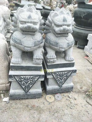 花岗岩雕刻镇宅复古北京狮