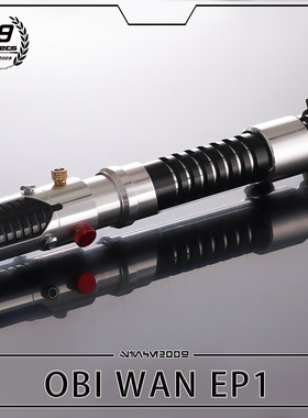 89sabers新款现货 欧比旺EP1 全金属像素收藏款 光星战道具复刻