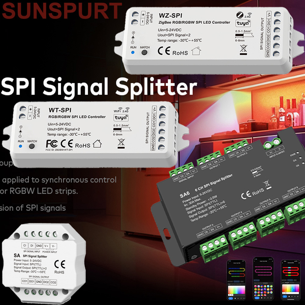 涂鸦幻彩RF同步LED控制器1000