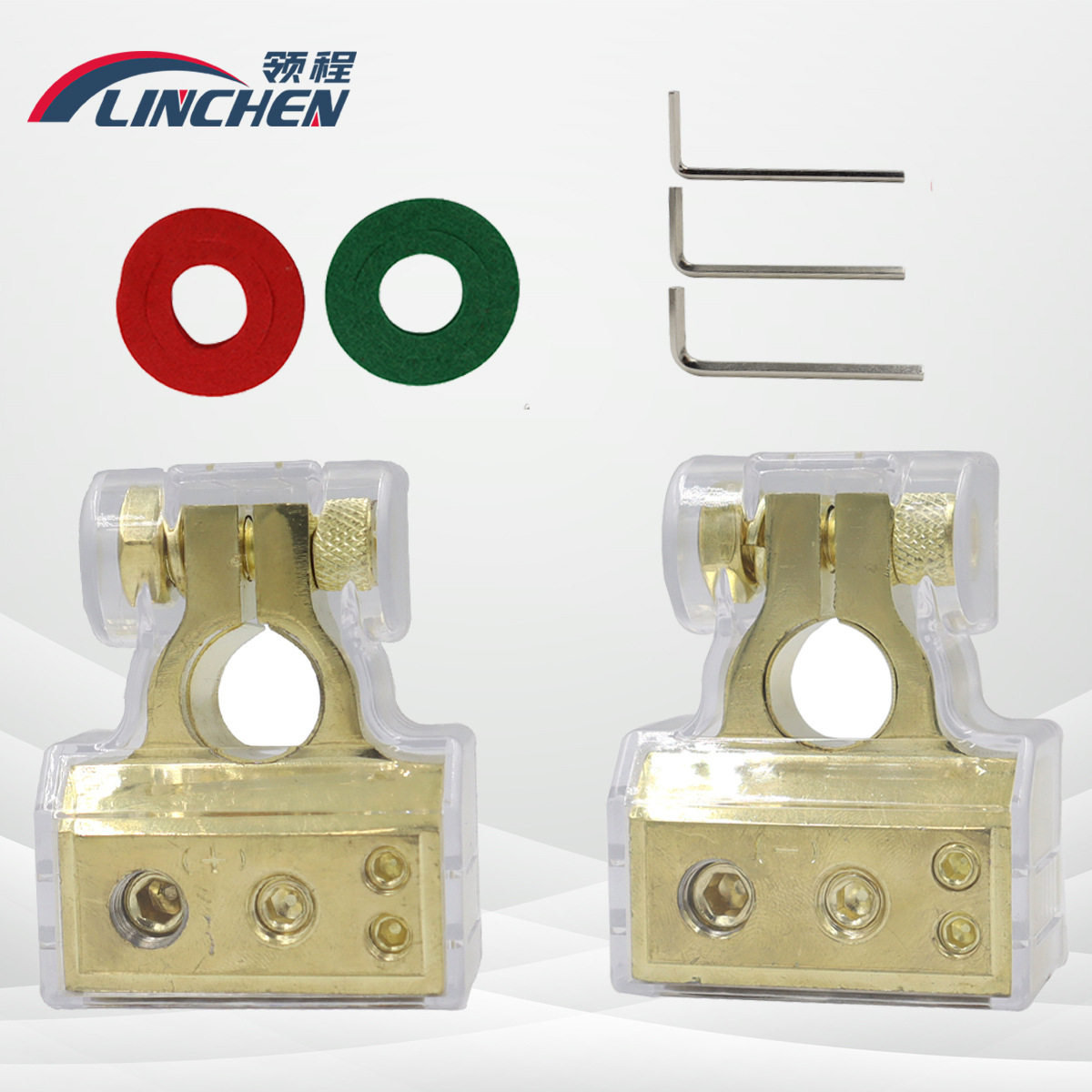 汽车音响改装电池头带盖 电瓶桩头电瓶接头 正负极蓄电池接线柱,汽车零部件/养护/美容/维保,电瓶搭火线,淘宝优惠券,粉丝福利购,淘宝优惠卷