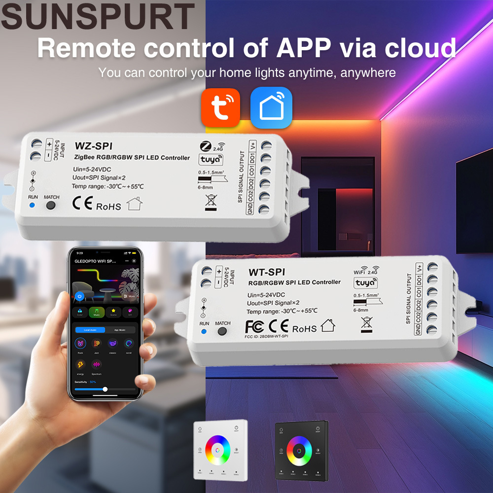 涂鸦WIFI/Zigbee幻彩智能控制器