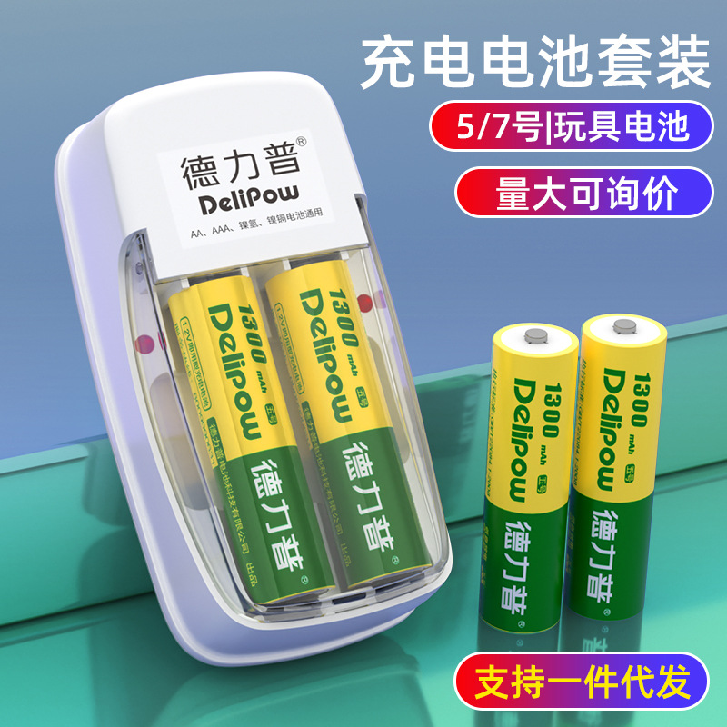 德力普5号充电电池套装儿童玩具