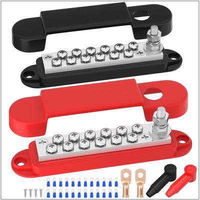 ONEGOL双排连接块12位汇线排RV