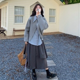 【春款现货】数据好学院风衬衣卫衣裙三件套293-2712-P195控288，女装套装/套裙，浙宝293