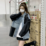 【春装新款】主推款！重工拼接牛仔外套205A-2305-P150控208，女装短外套，浙宝293
