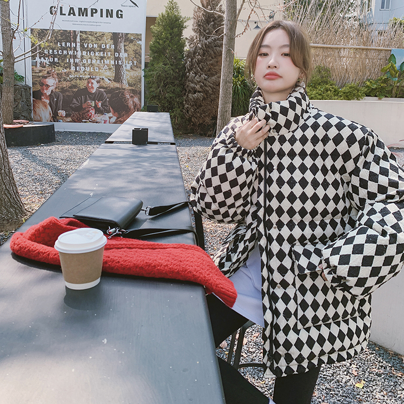 【新款】即将出货黑白格羽绒服205A-9912-P165控248,女装棉衣/棉服,浙宝293 【新款】即将出货黑白格羽绒服205A-9912-P165控248,女装棉衣/棉服,浙宝293