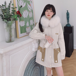 【新款】款兔毛内胆派克服205A-K632-P195控278