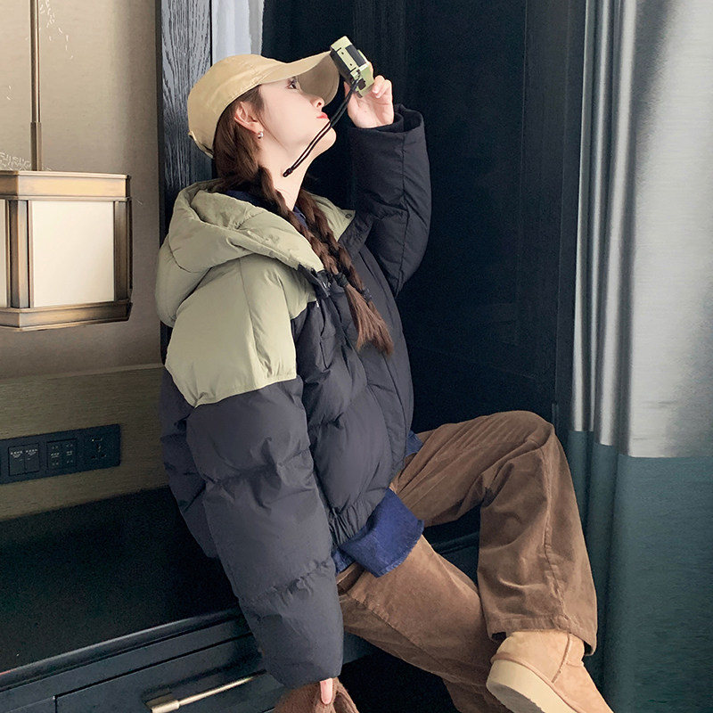 【档口现货】数据好韩版撞色短款棉服293-0127-P165控248,女装棉衣/棉服,浙宝293