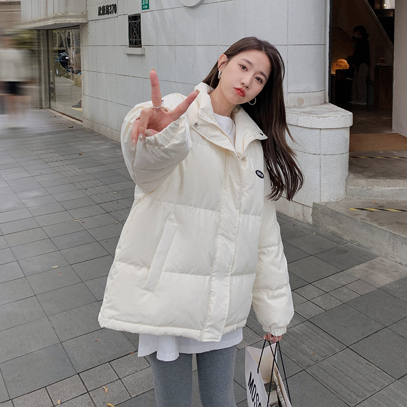 【新款】不挑人白色短款贴标短衣205A-9921-P150控228,女装棉衣/棉服,浙宝293