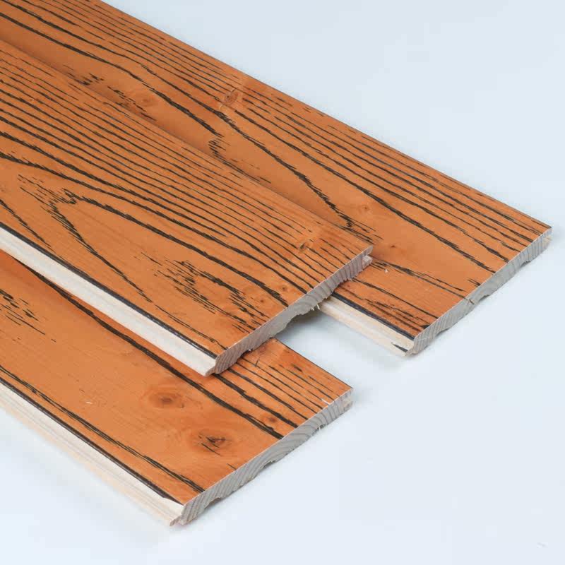 企强免漆彩色扣板阳台吊顶墙面木屋板实木