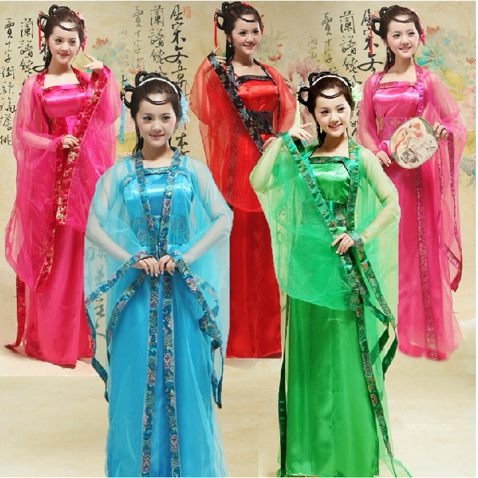 女汉服小姐贵妃小龙女古装七仙女