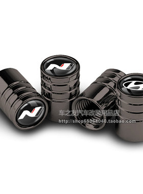 适用现代N标气门嘴帽酷派劳恩斯途胜IX35索纳塔8/9改装轮胎气嘴盖