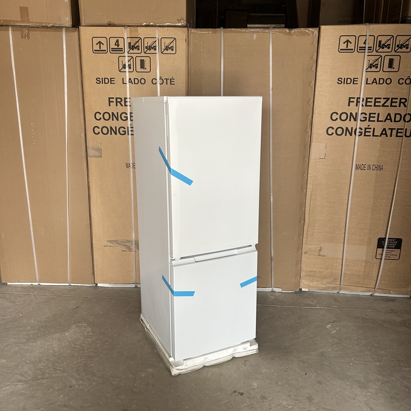推荐全新出口两门风冷无霜一级家用公寓出租房小冰箱右侧开门包邮