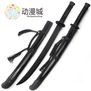 高强度塑胶绣春刀冷钢对打居合道训练练习剑道武士拔刀刃儿童玩具