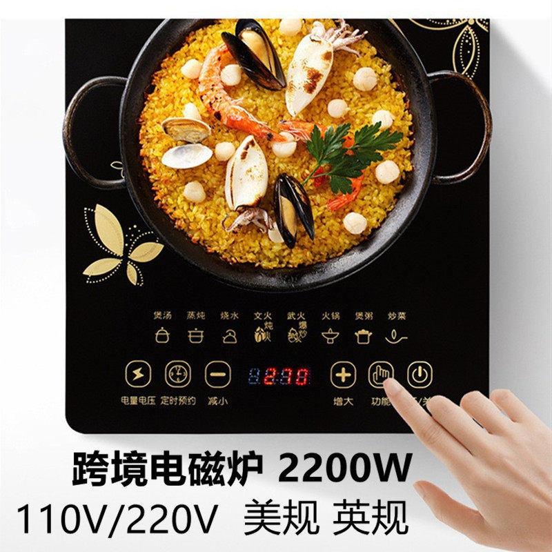 跨境电磁炉智能触屏110V/220V
