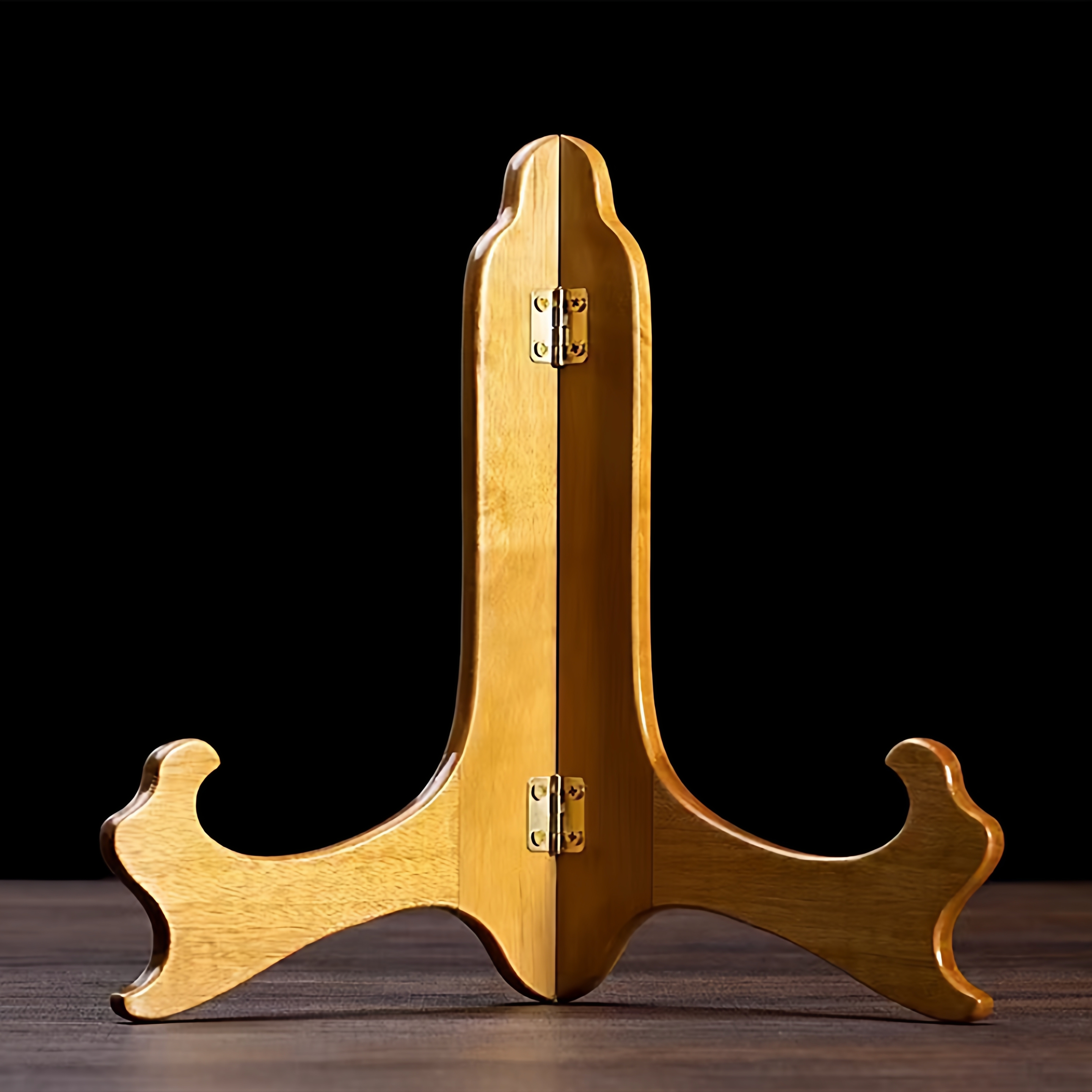 金丝楠木茶饼架红木支架圆盘陈列展示实木书架工艺品底座中式木雕