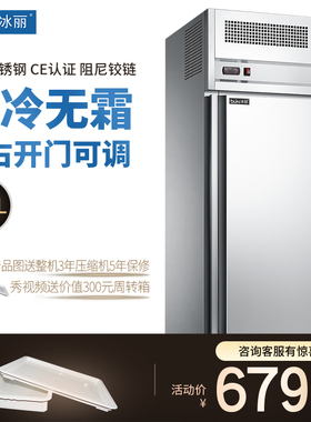 冰丽商用欧款风冷烘焙发酵箱不锈钢冰箱面包披萨发酵机面团醒发箱