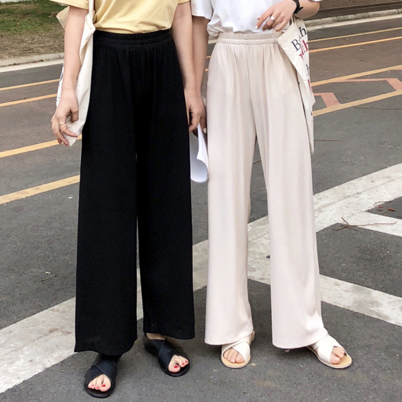 Ïļ¾Å®×°2018п°æchic¿ã×Ó¿íËÉÀ«ÍÈ¿ãÏÔÊݸßÑüÐÝÏп㳤¿ãѧÉú