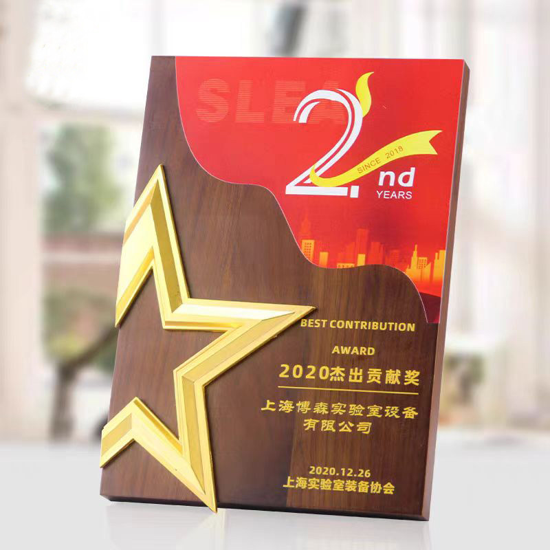 奖牌定制牌匾订做水晶亚克力金属授权牌实木订制员工荣誉纪念奖牌