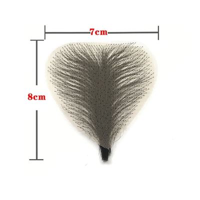 阴毛粘贴女阴毛贴硅胶娃娃蕾丝网面自然无痕透气隐形贴腋毛逼真女