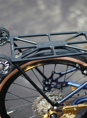 ruhm小布货架折叠自行车推行架适用于aline cline国产小布单车c7