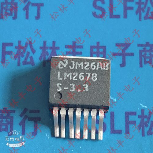 原装进口拆机原字 LM2678S-3.3 LM2678S 3.3V TO-263贴片稳压器IC